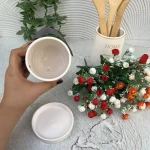 جاقاشقی سرامیکی دسته چرم زیره دار