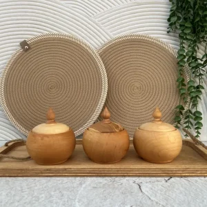 قندان چوب گردو