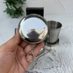 لیوان تاشو استیل بزرگ