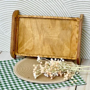 سینی چوبی مستطیل
