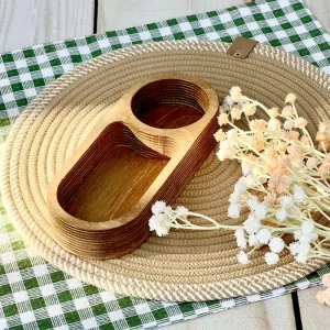 چای کیک چوبی (مستطیل)