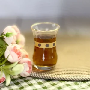 استکان طرحدار کمر باریک