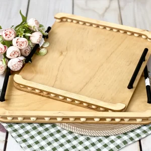 سینی  مهره دار دسته فلزی