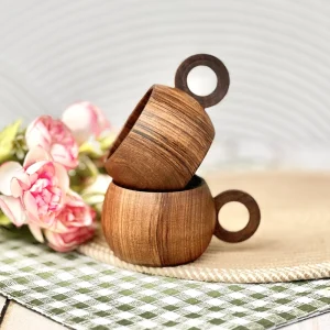 شات چوبی دسته دار