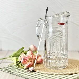 قاشق پارچ استیل نقره ای